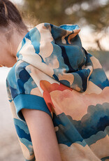 See You at Six French Terry - Cool Clouds