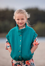 See You at Six Boordstof - Blauwgroen