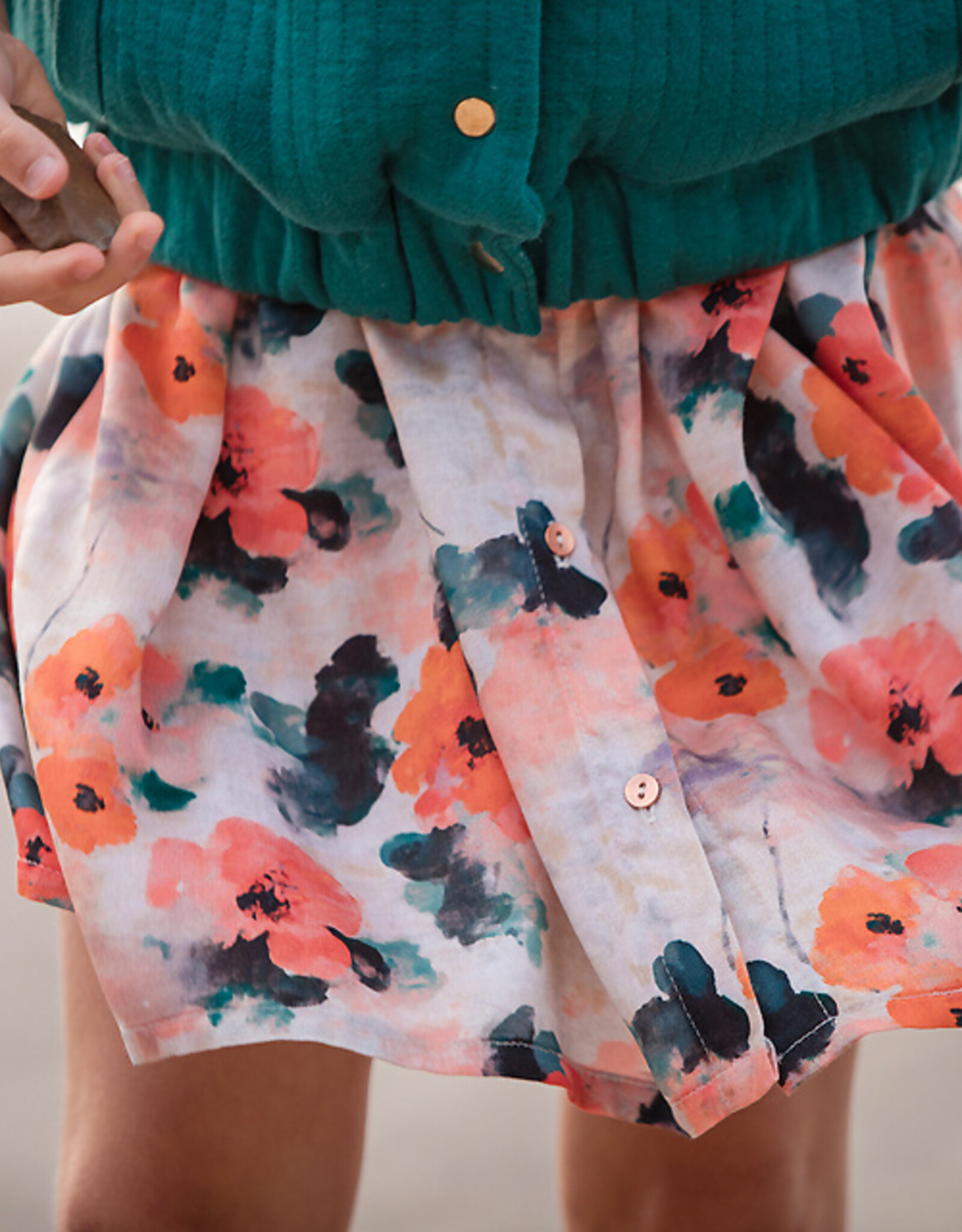 See You at Six Matelassé Tricot - Blauwgroen