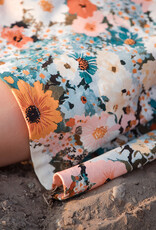 See You at Six French Terry - Flower Painting