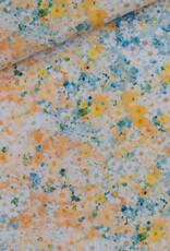 See You at Six Double Gauze - Lots of Flowers