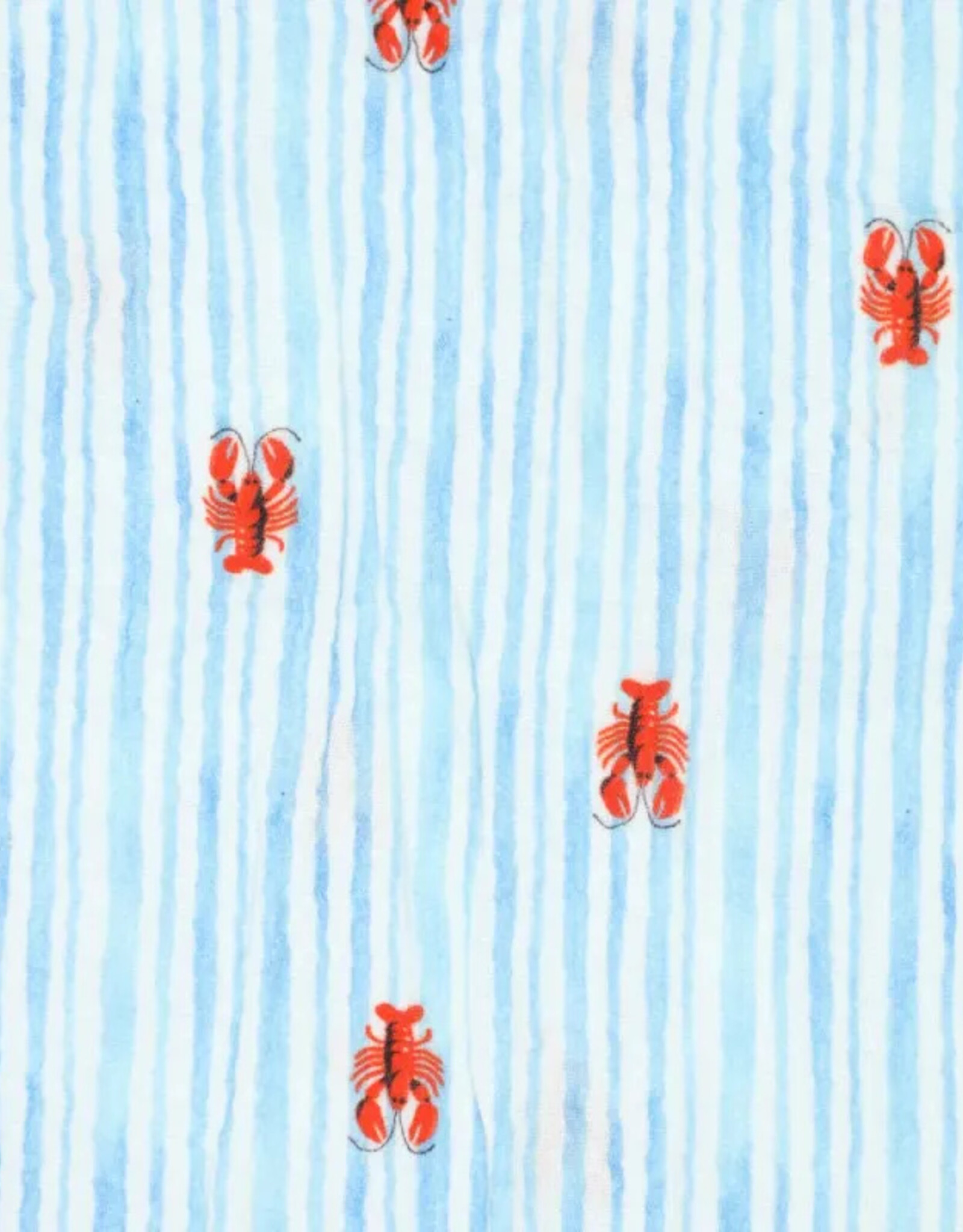 Double Gauze - Lobsters & Stripes