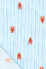 Double Gauze - Lobsters & Stripes