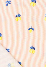 Double Gauze - Lemons & Stripes