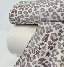 Jacquard - Lilac & Gold - Panther