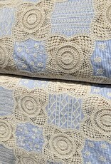 Katoen - Patchwork Broderie