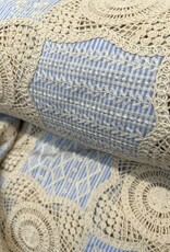 Katoen - Patchwork Broderie