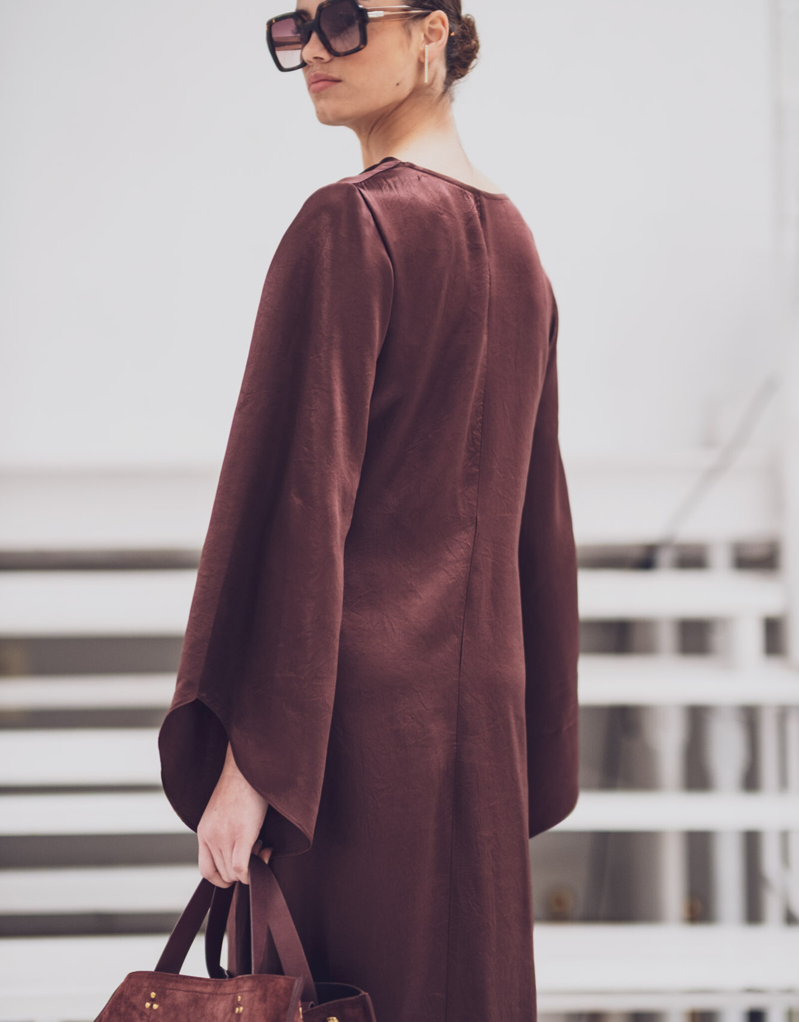 Fibre Mood Acetaat - Vendela - Chocoladebruin