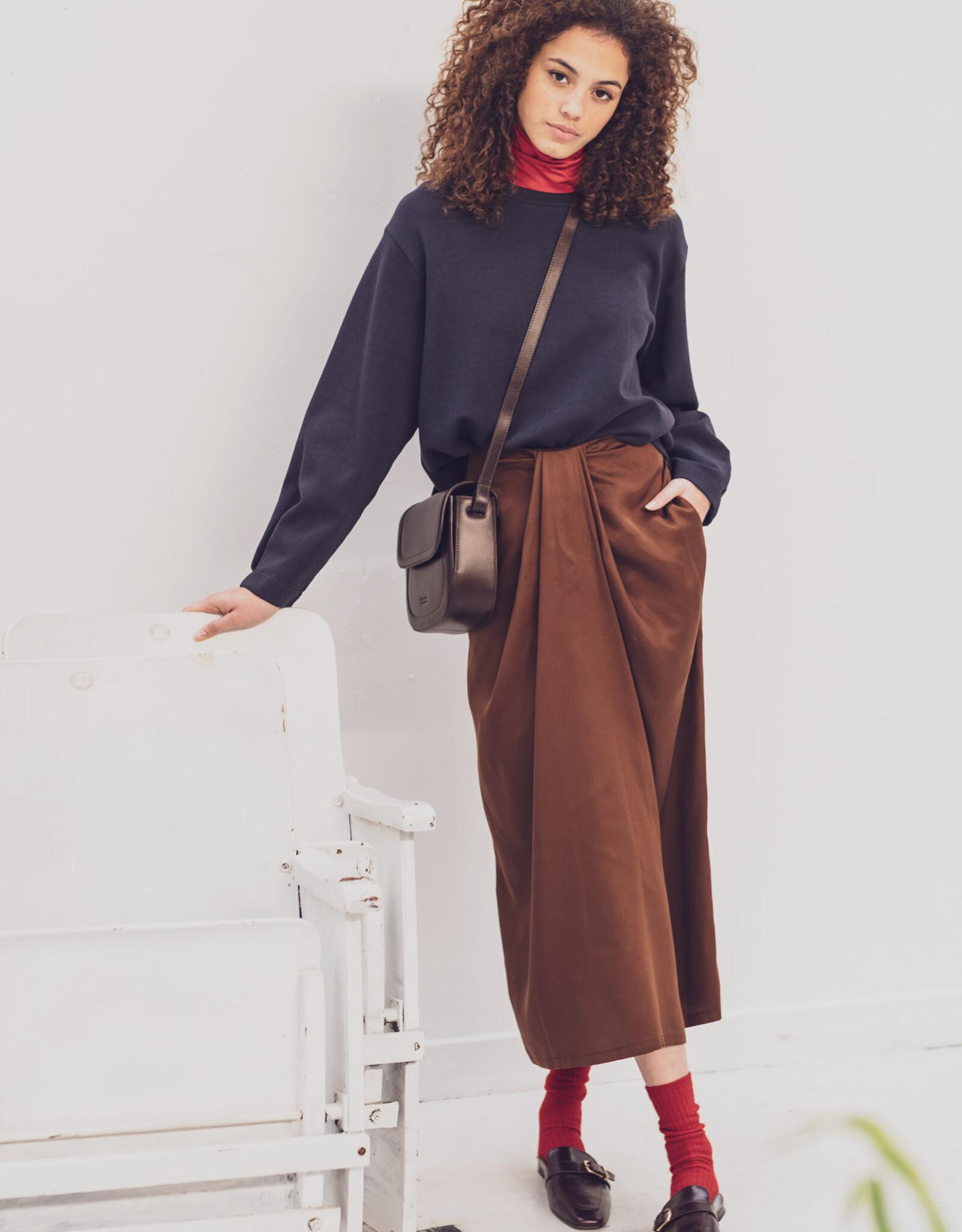 Fibre Mood Viscose Tencel  - Trina - Mahoniebruin