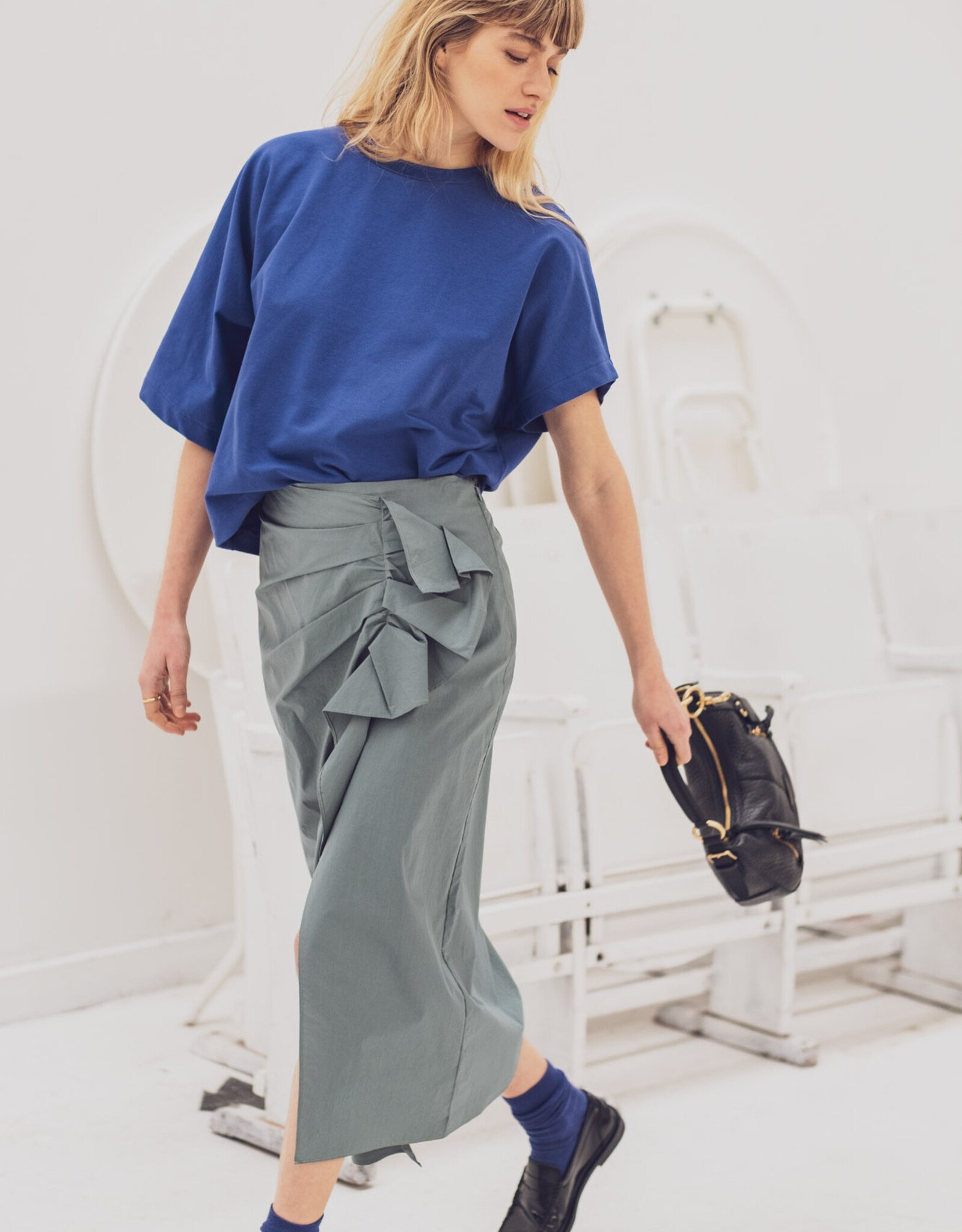 Fibre Mood French Terry - Kornelia & Lotta - Blauw