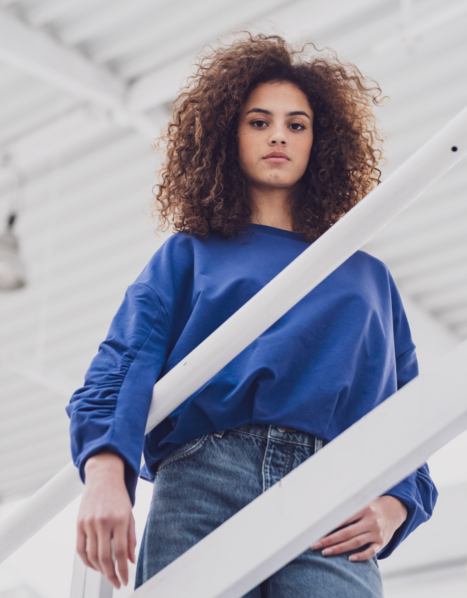 Fibre Mood French Terry - Kornelia & Lotta - Blauw