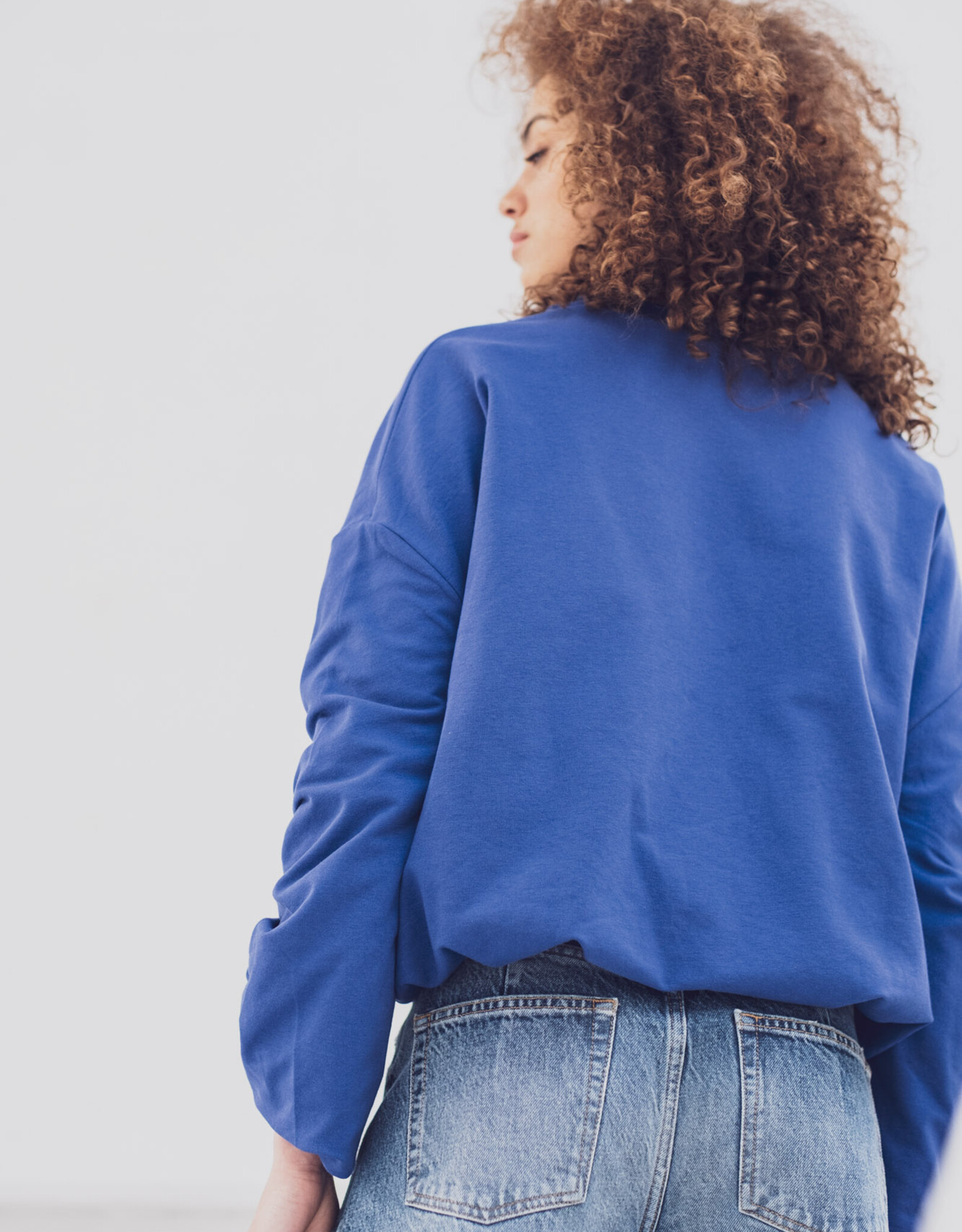 Fibre Mood French Terry - Kornelia & Lotta - Blauw