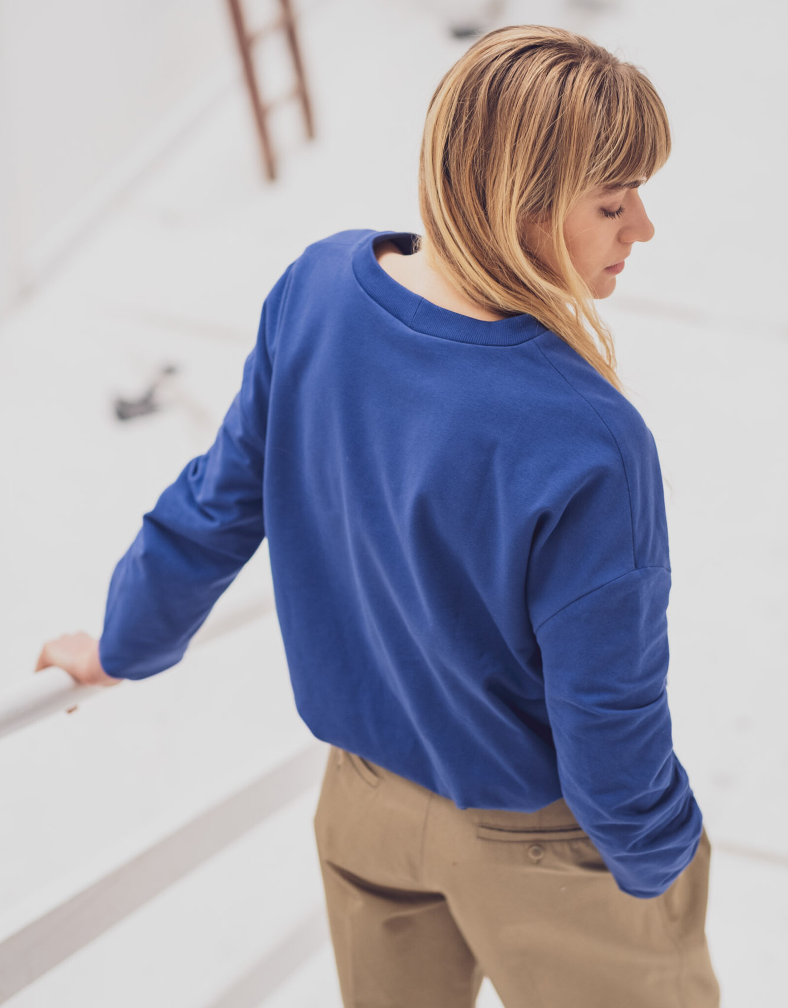 Fibre Mood French Terry - Kornelia & Lotta - Blauw