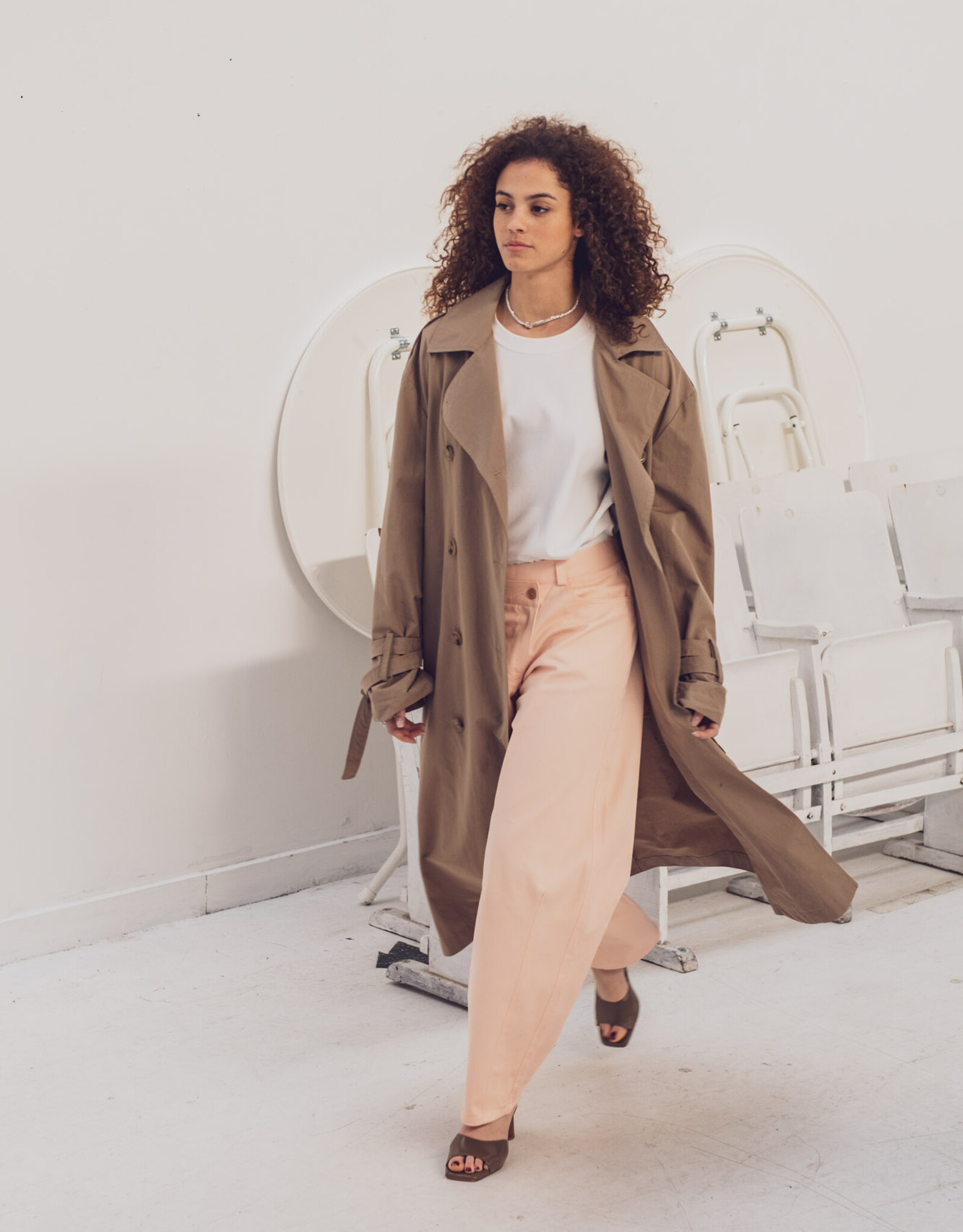 Twill katoen - Barbro - Peach