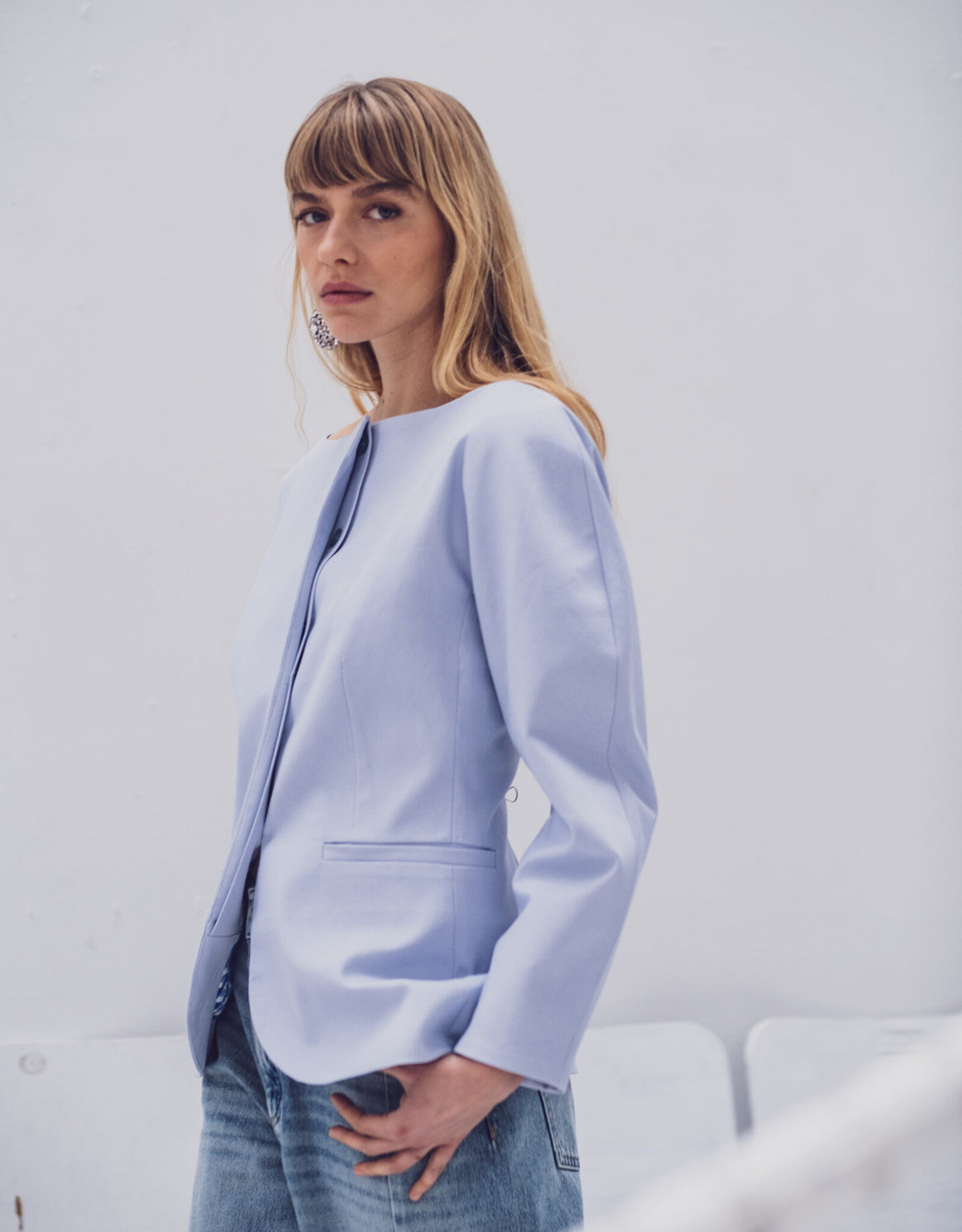 Twill katoen - Jacoba - Lila