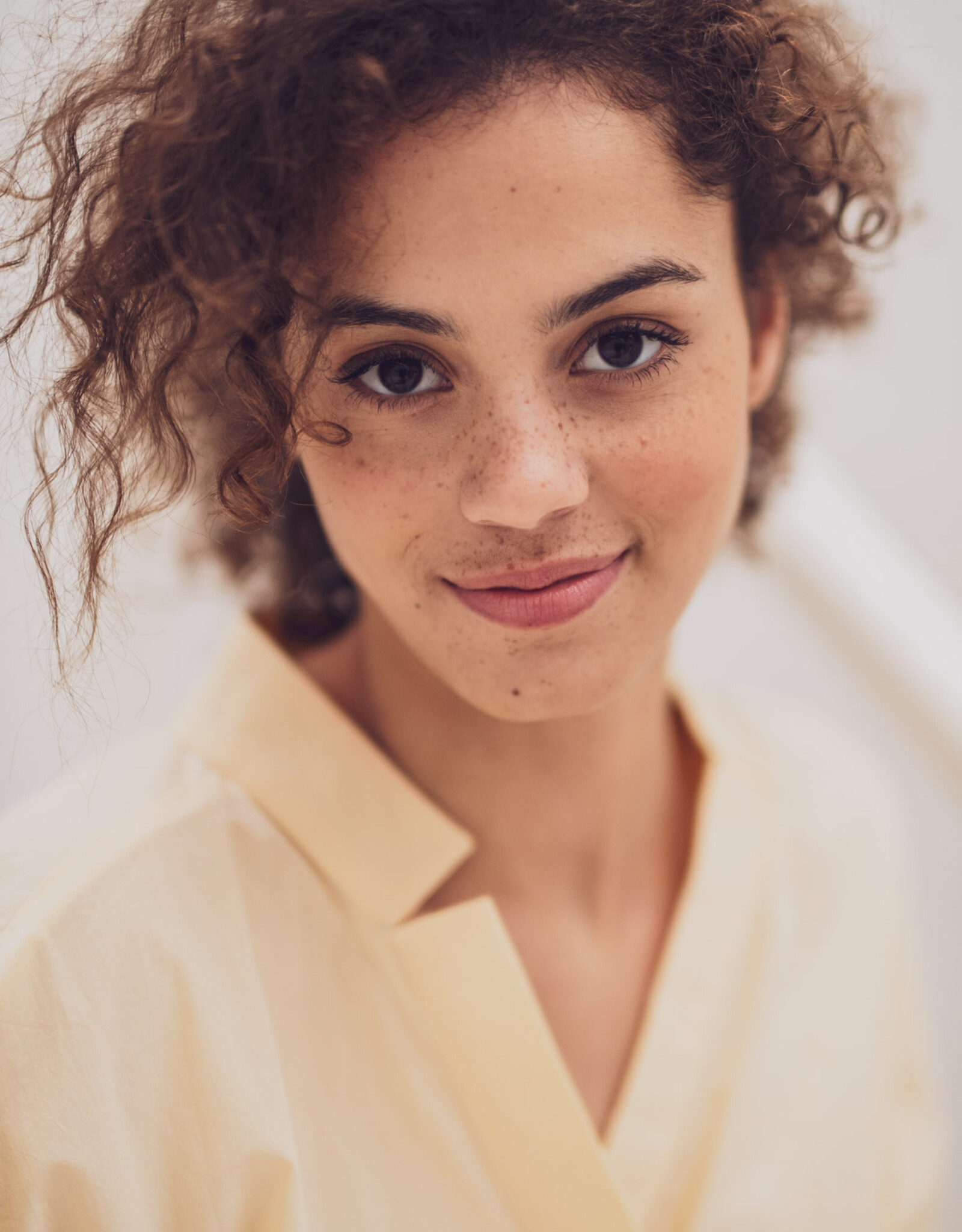 Fibre Mood Paper Touch katoen - Zachtgeel - Ola