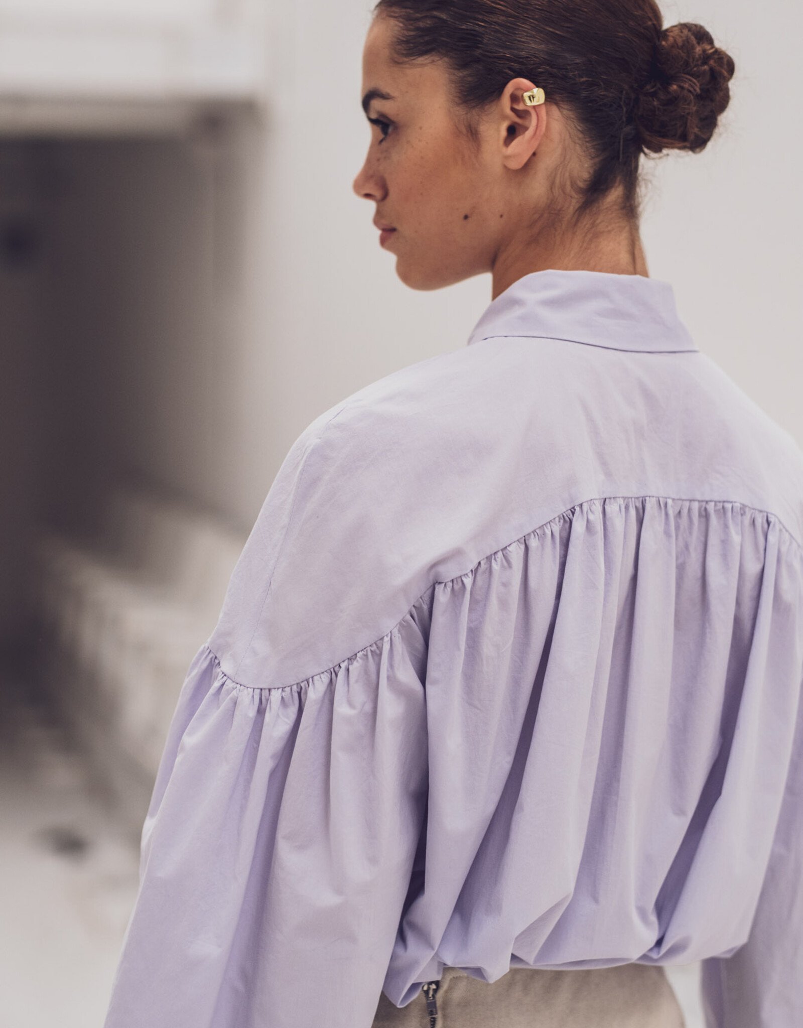 Fibre Mood Paper Touch katoen - Lila - Caren