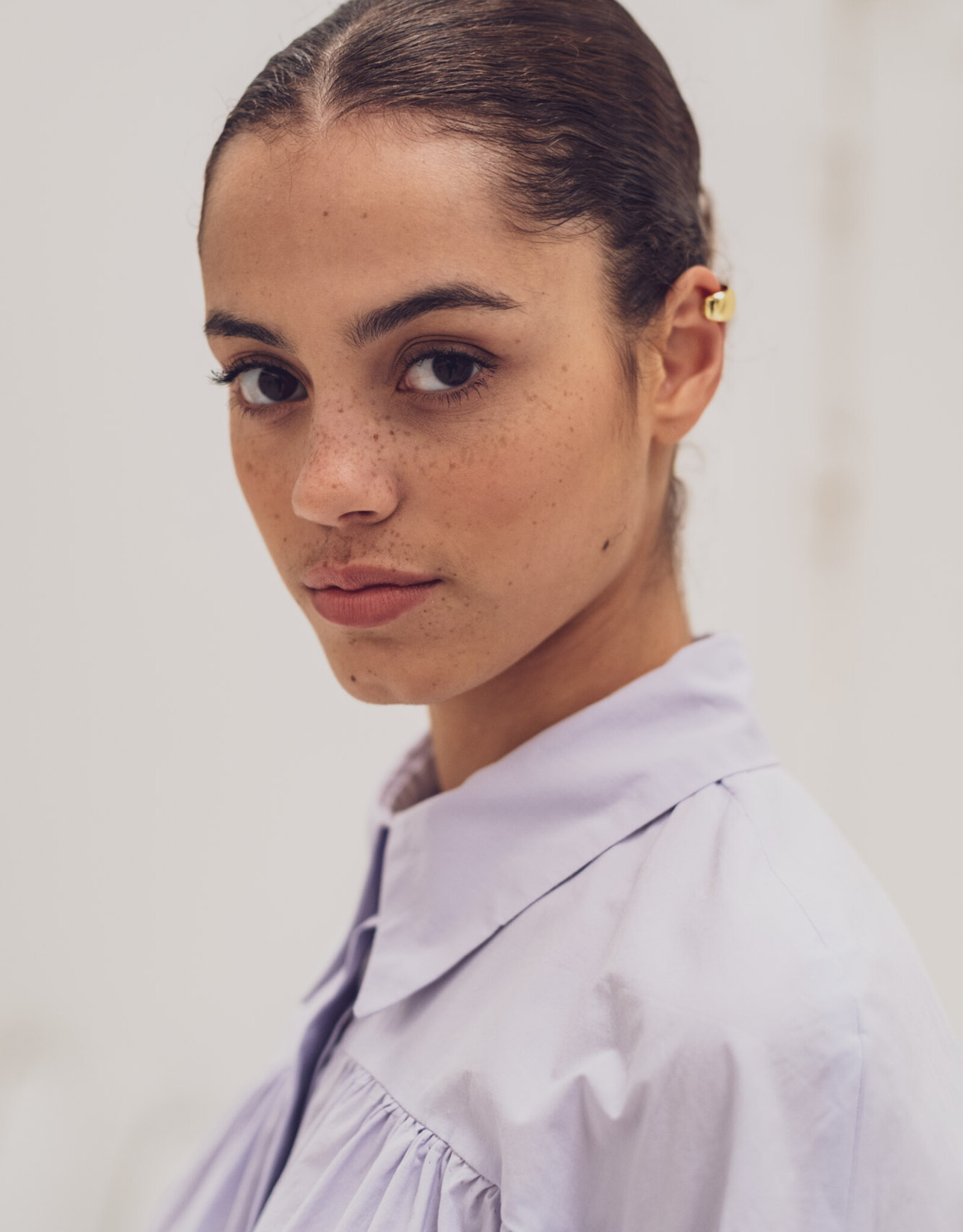 Fibre Mood Paper Touch katoen - Lila - Caren