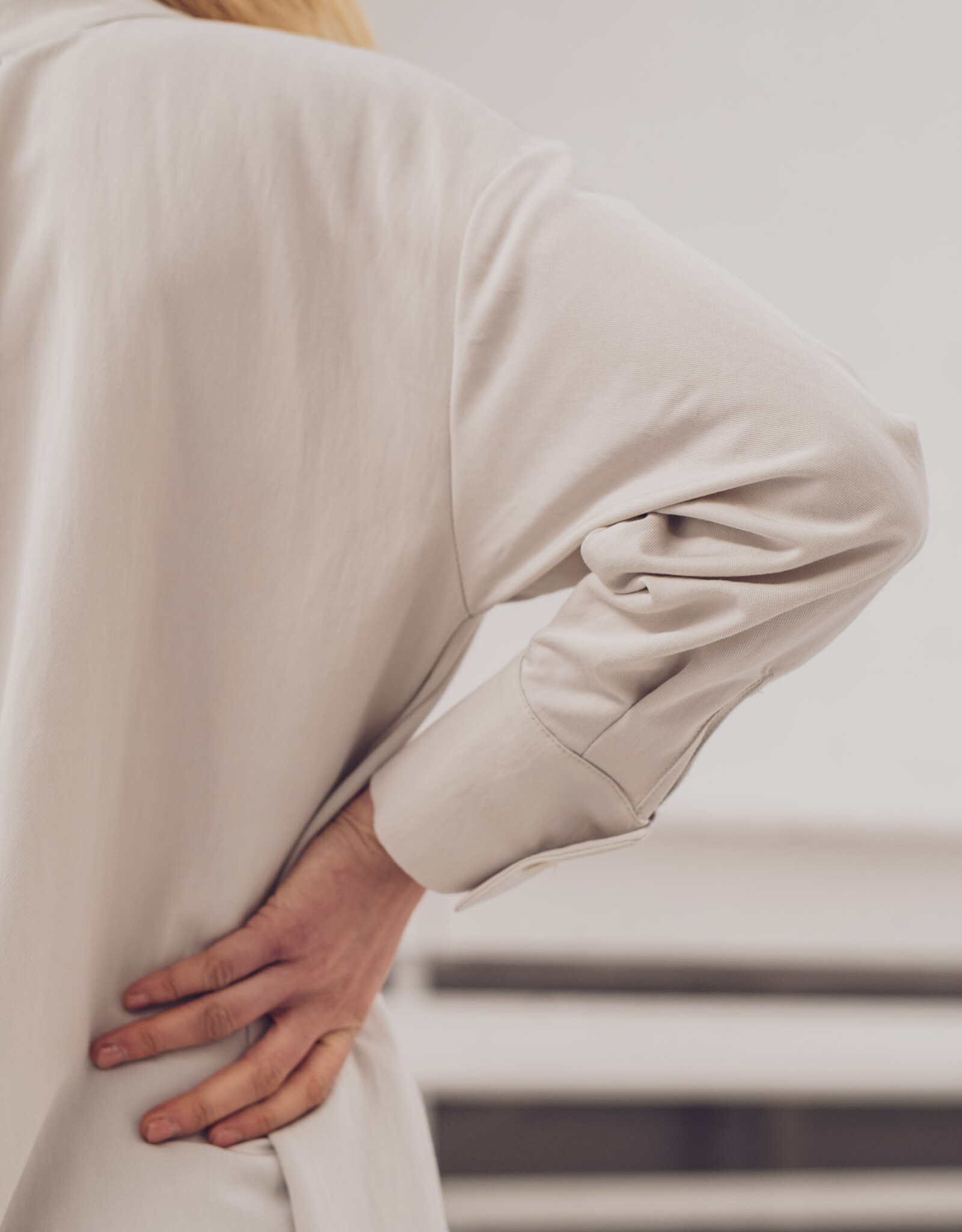 Fibre Mood Viscose Twill - Lichtgrijs - Ola