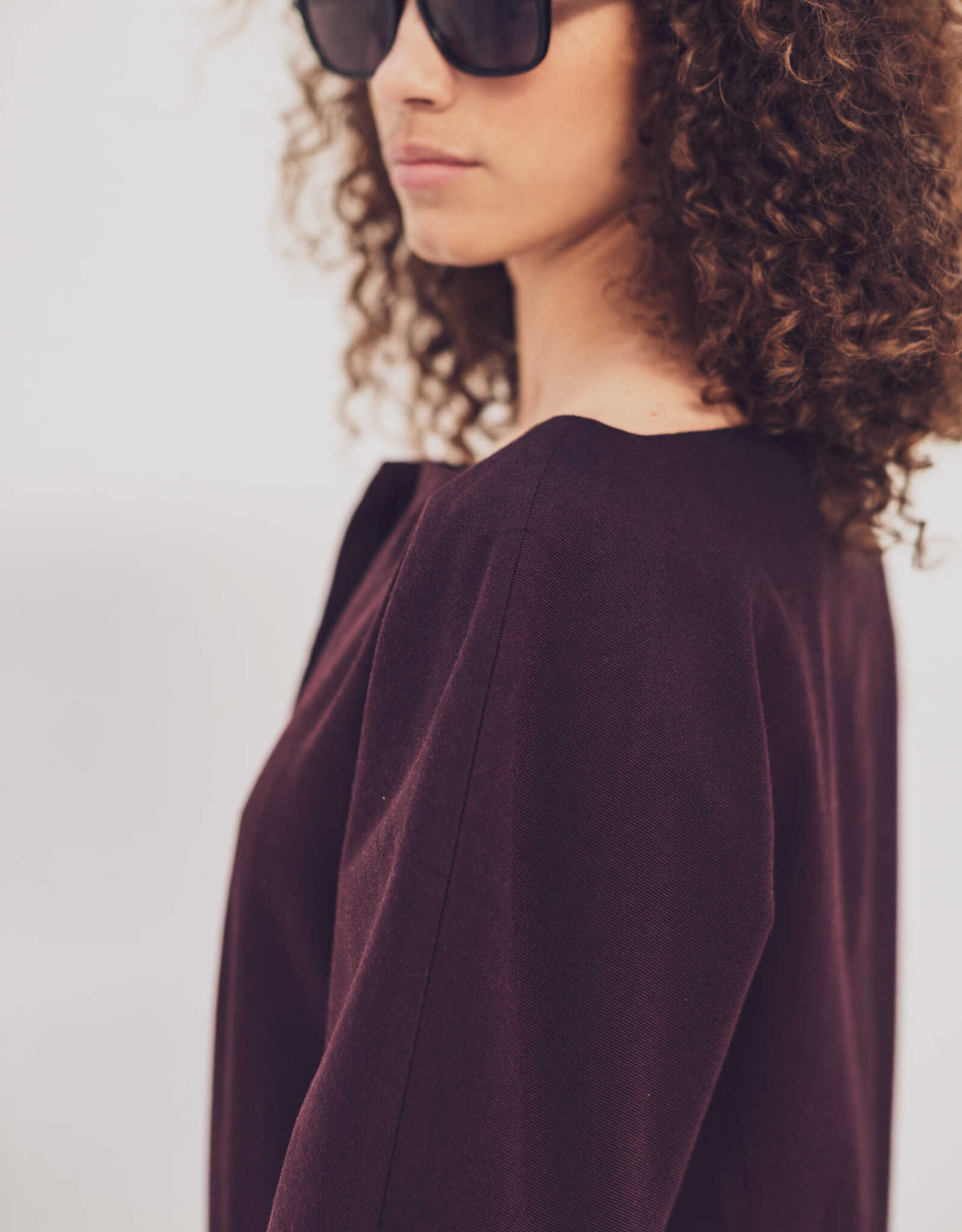 Fibre Mood Soepele Twill - Jacoba - Purple Bordeaux