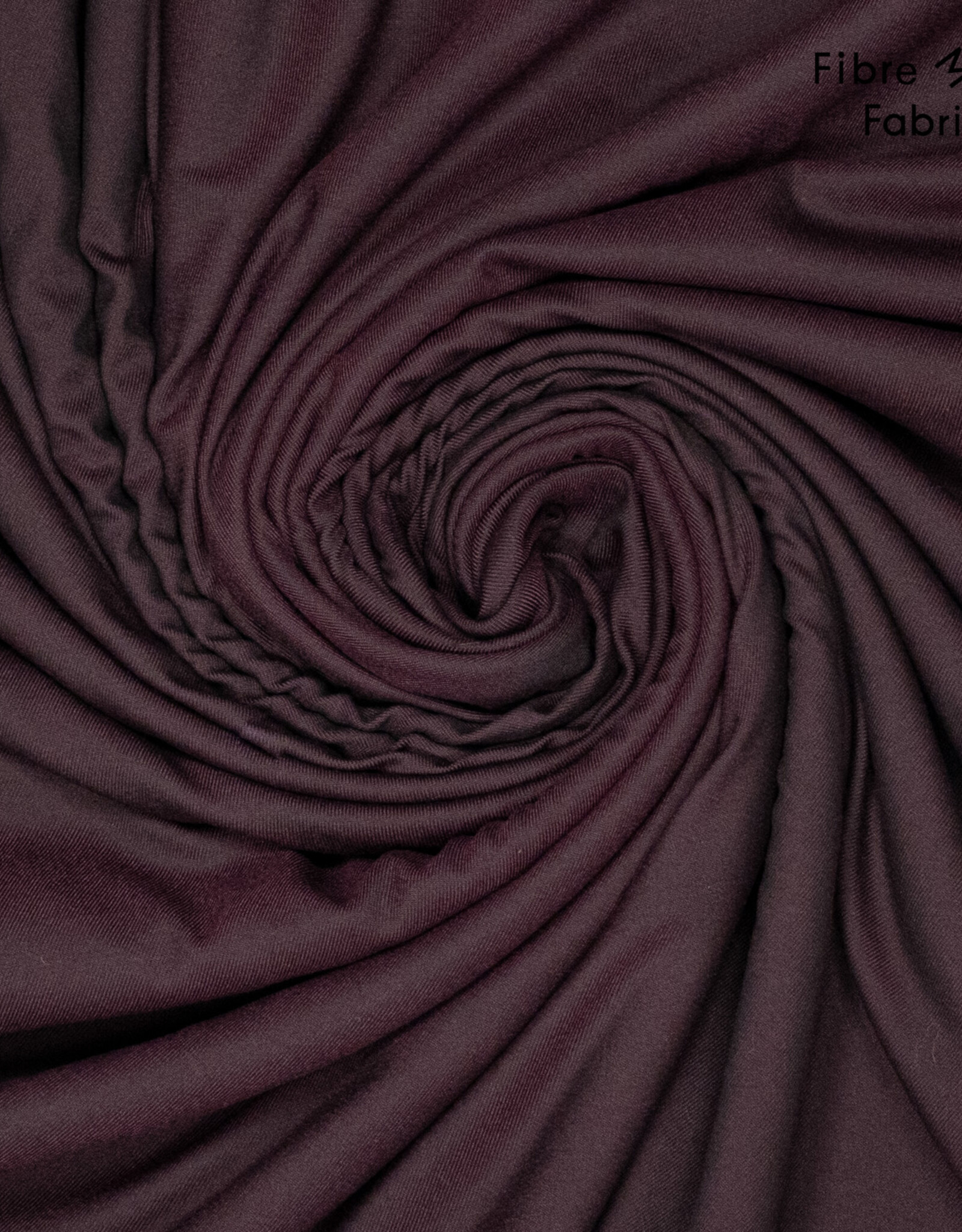 Fibre Mood Soepele Twill - Jacoba - Purple Bordeaux