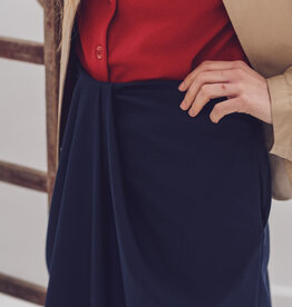 Fibre Mood Soepele Twill - Trina - Marineblauw