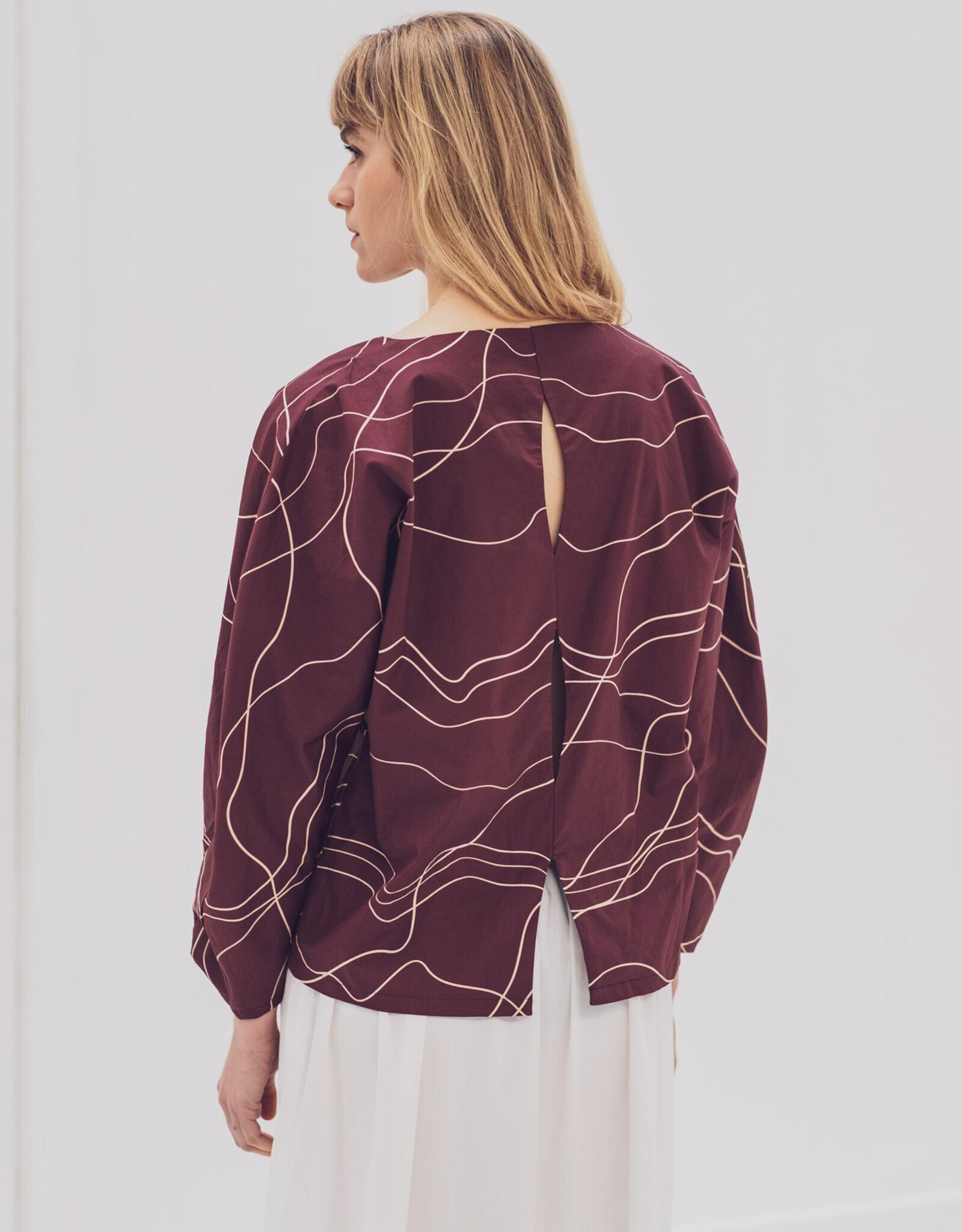 Fibre Mood Poplin Lines - Sanna