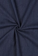 Denim - 100% katoen - Donker jeansblauw