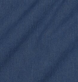 Denim - 100% katoen - Jeansblauw