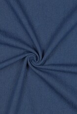 Denim - 100% katoen - Jeansblauw