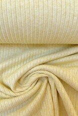 Soft Knit Ribbel - Pastel Yellow