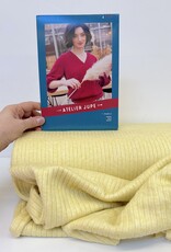 Soft Knit Ribbel - Pastel Yellow
