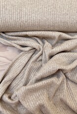 Soft Knit Ribbel - Licht beige