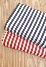 Jeans - Brede streep - Zwart