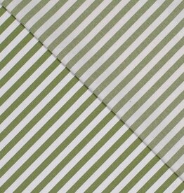 Jeans - Brede Streep - Groen