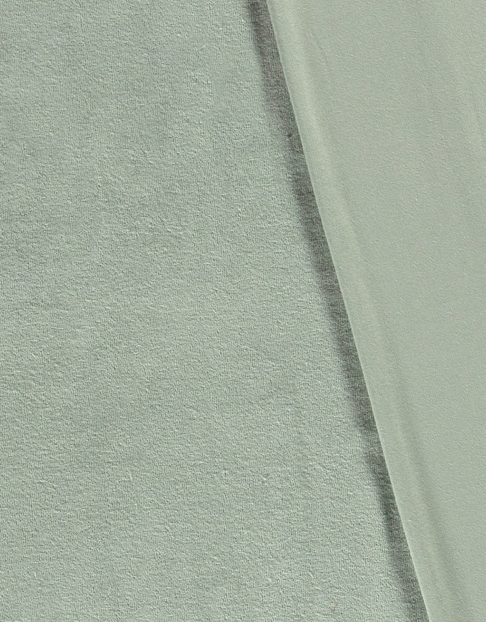 Rekbare badstof - Spons - Zacht mint