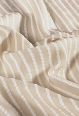Soepele Seersucker - Sand