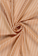 Soepele Seersucker - Orange