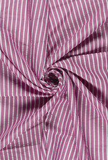 Soepele Seersucker - Framboos