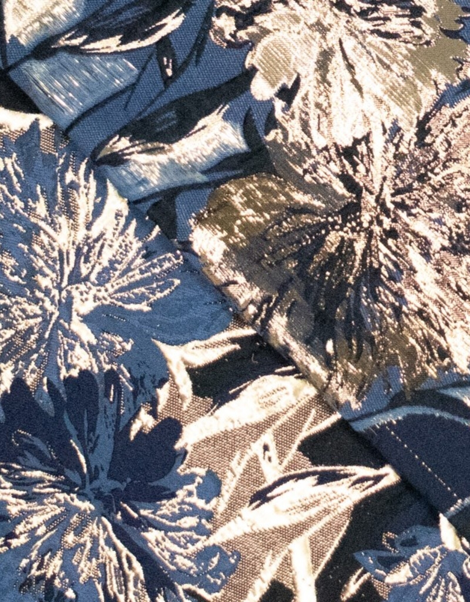 Jacquard - Black and Blue