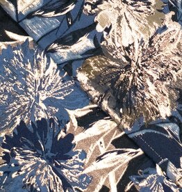 Jacquard - Black and Blue