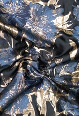 Jacquard - Black and Blue