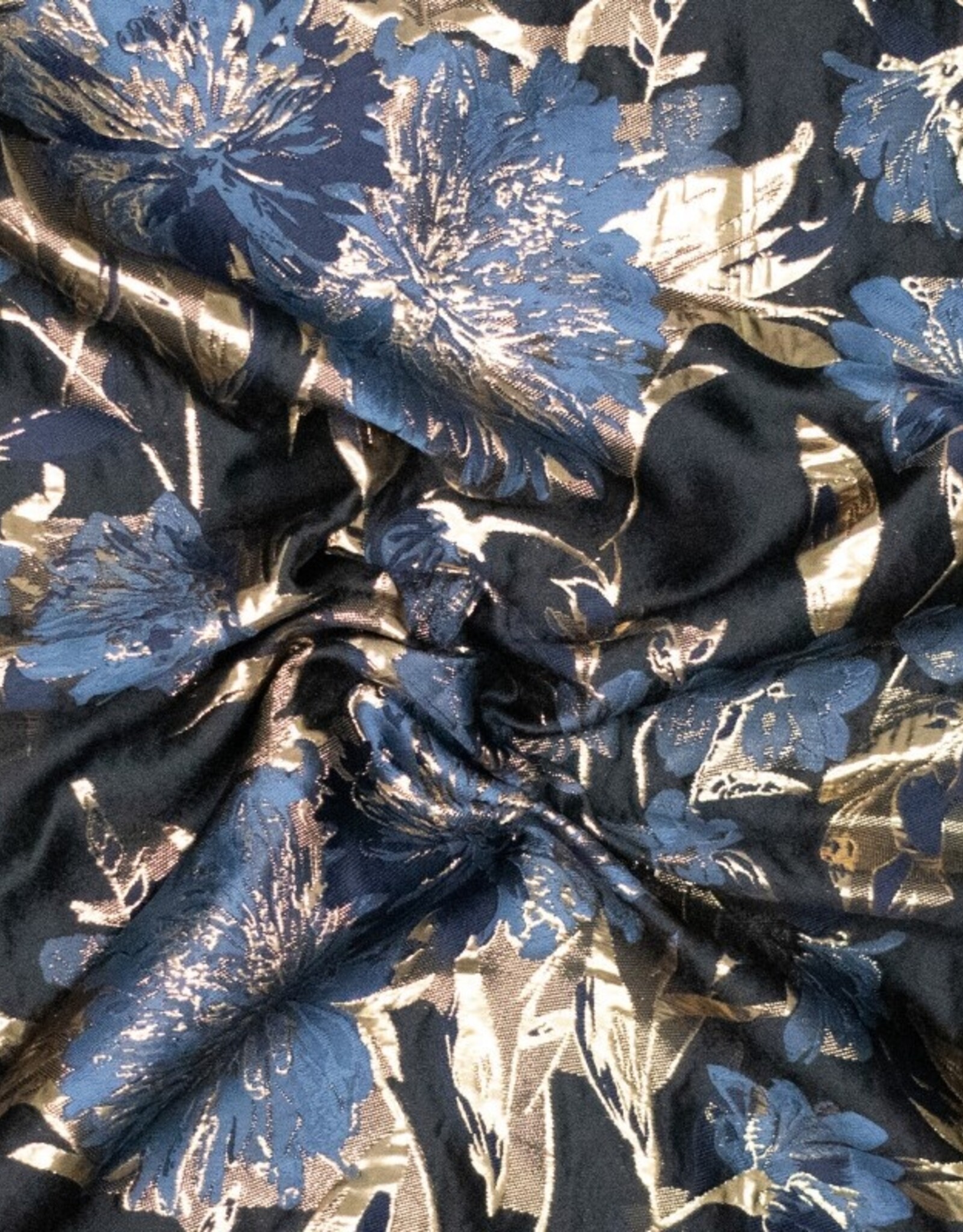 Jacquard - Black and Blue