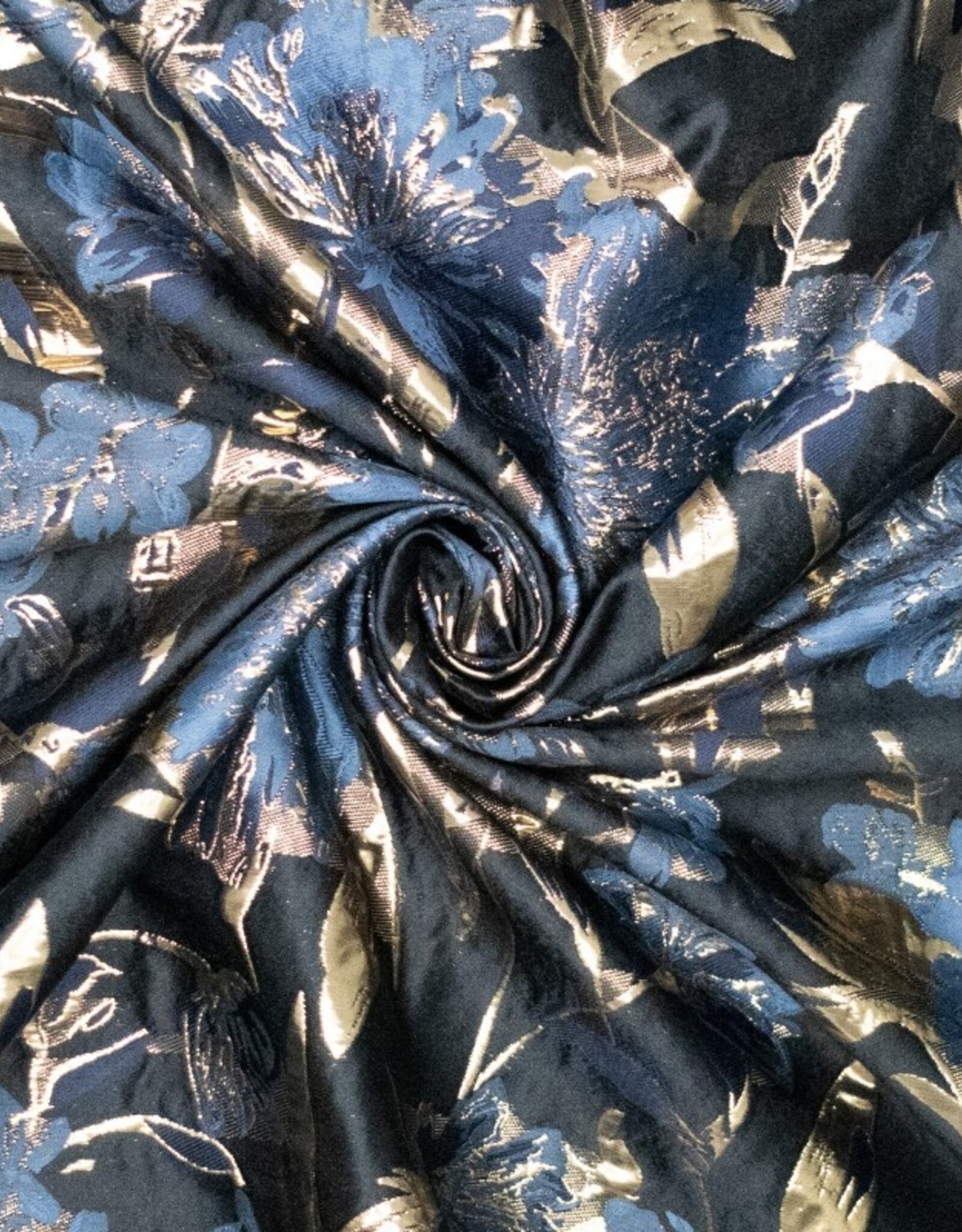 Jacquard - Black and Blue