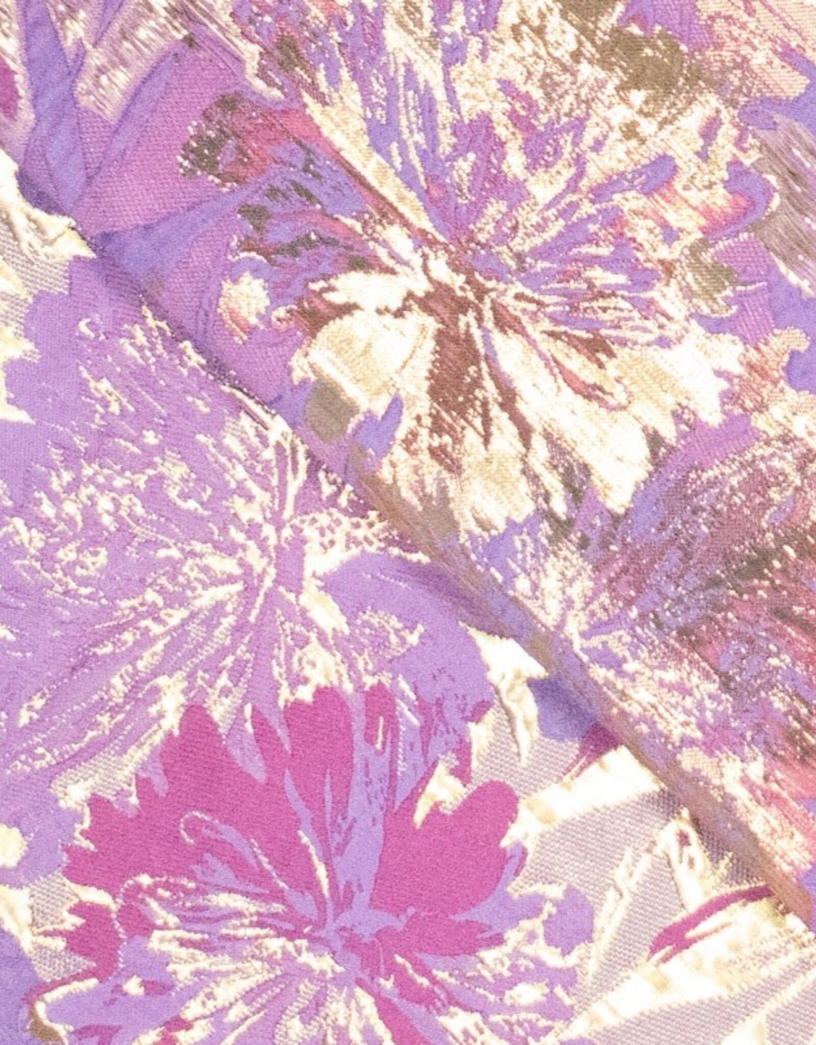 Jacquard - Lilac & Rose