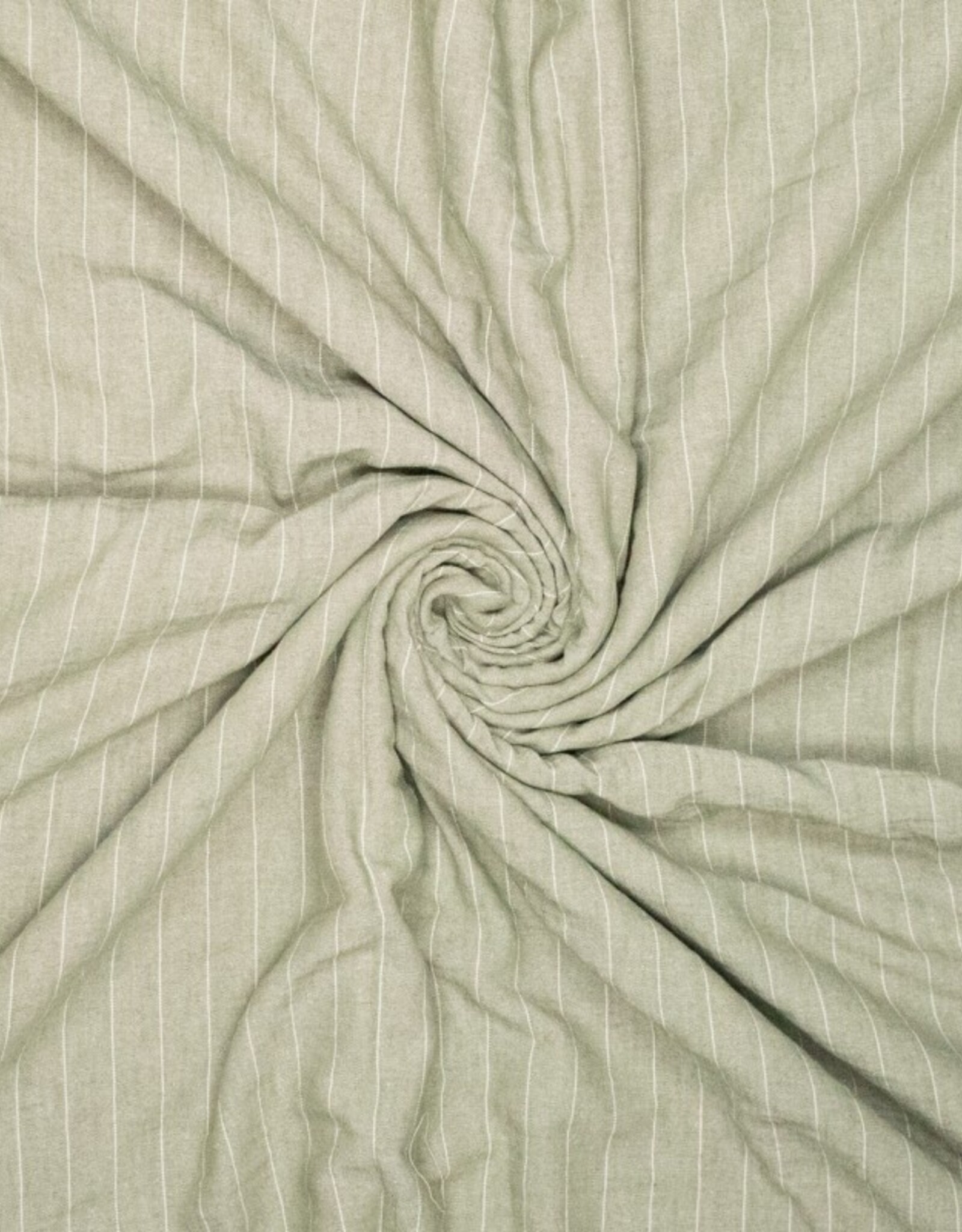 Krijtstreepje - Kakigroen