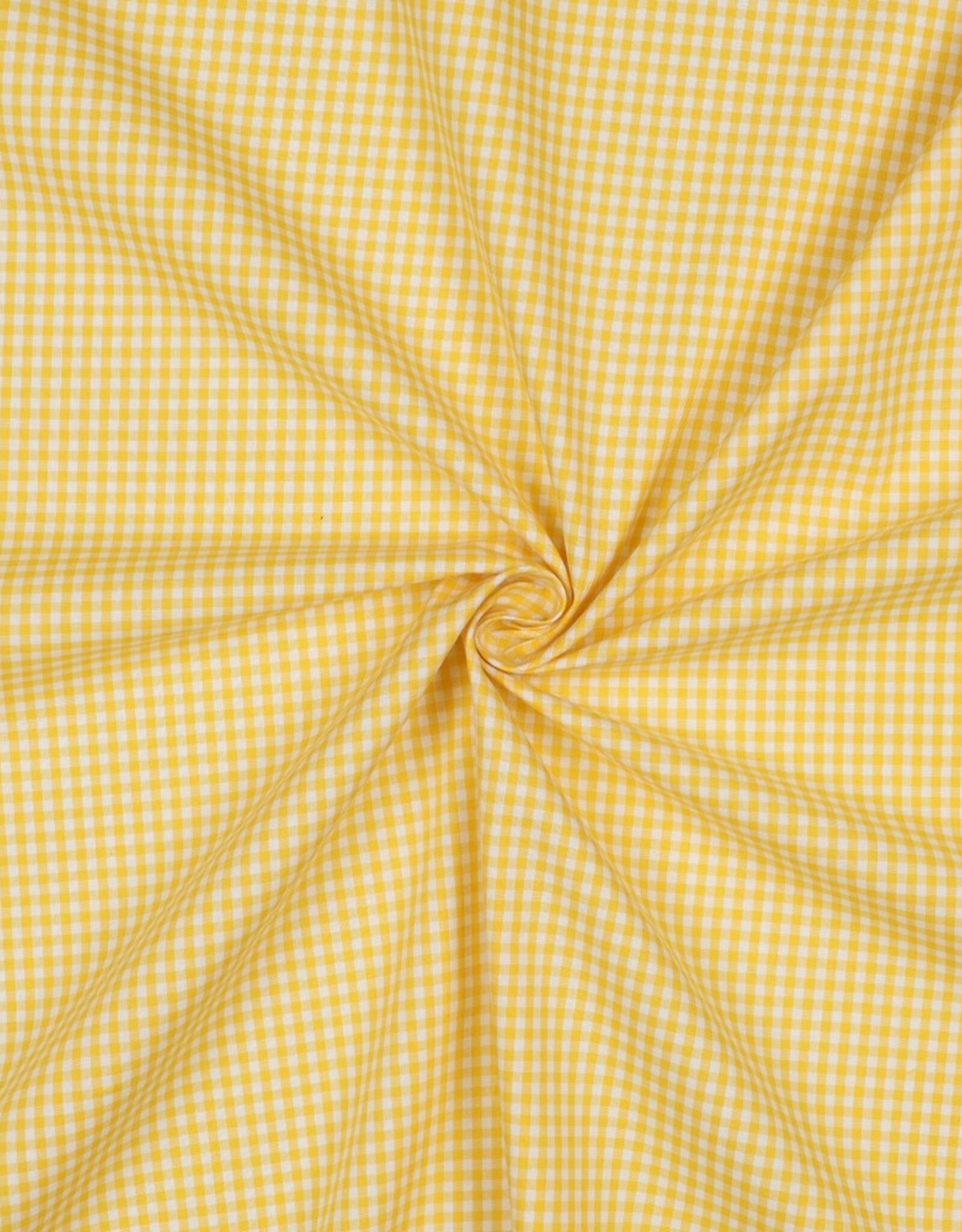 Vichy Small - Yarn Dyed Katoen - Geel