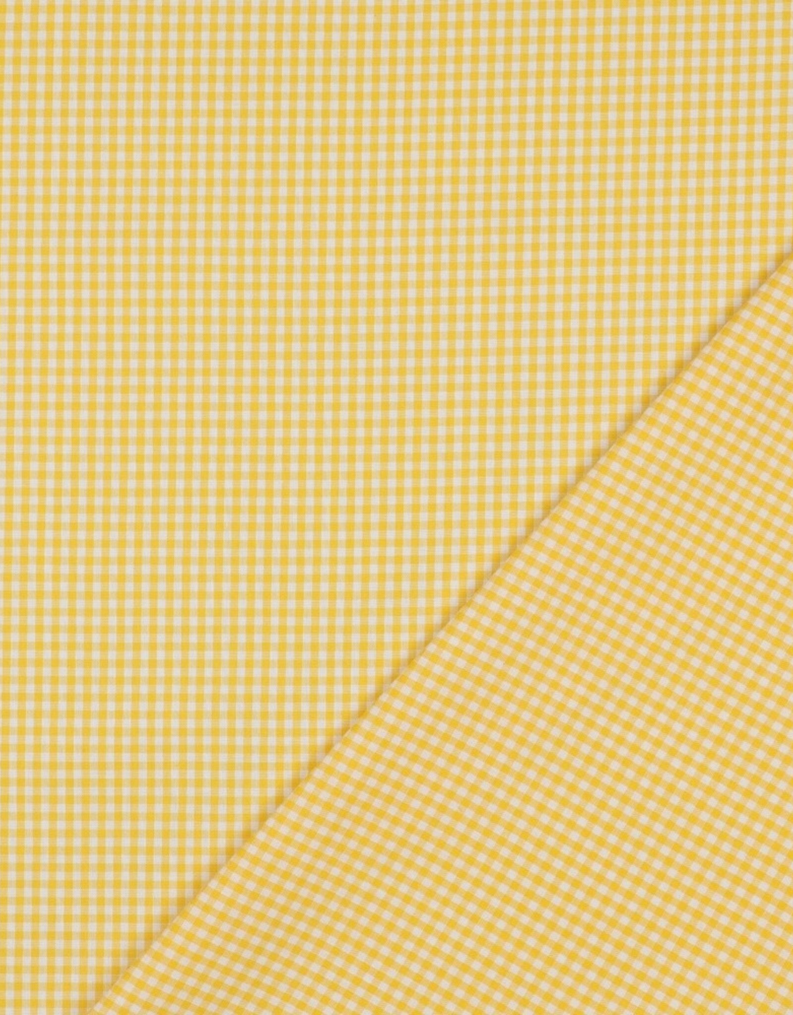 Vichy Small - Yarn Dyed Katoen - Geel