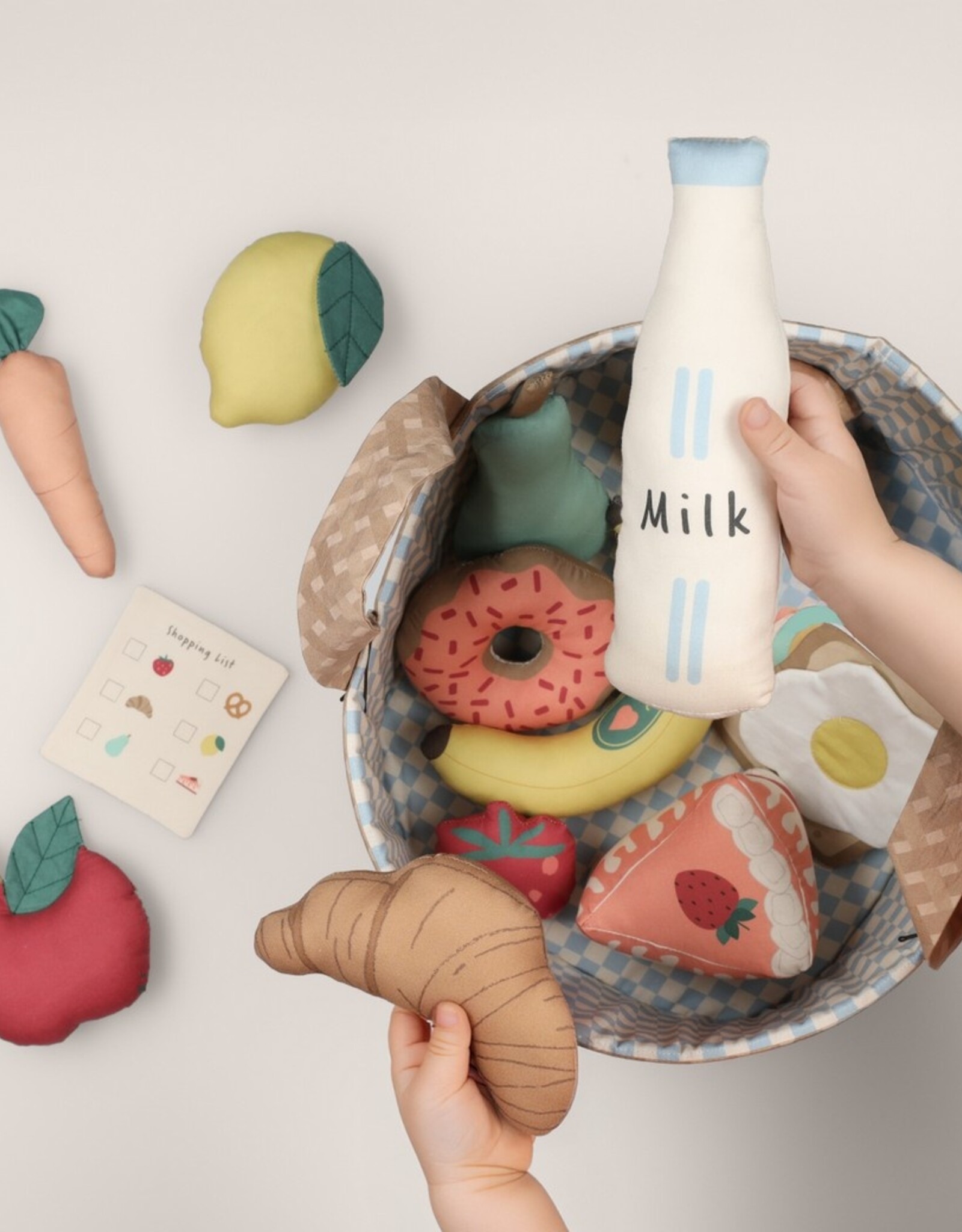 Paneel - Boerderij winkelmand