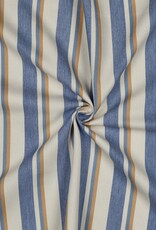 Strepen Jeans - Blauw & Camel